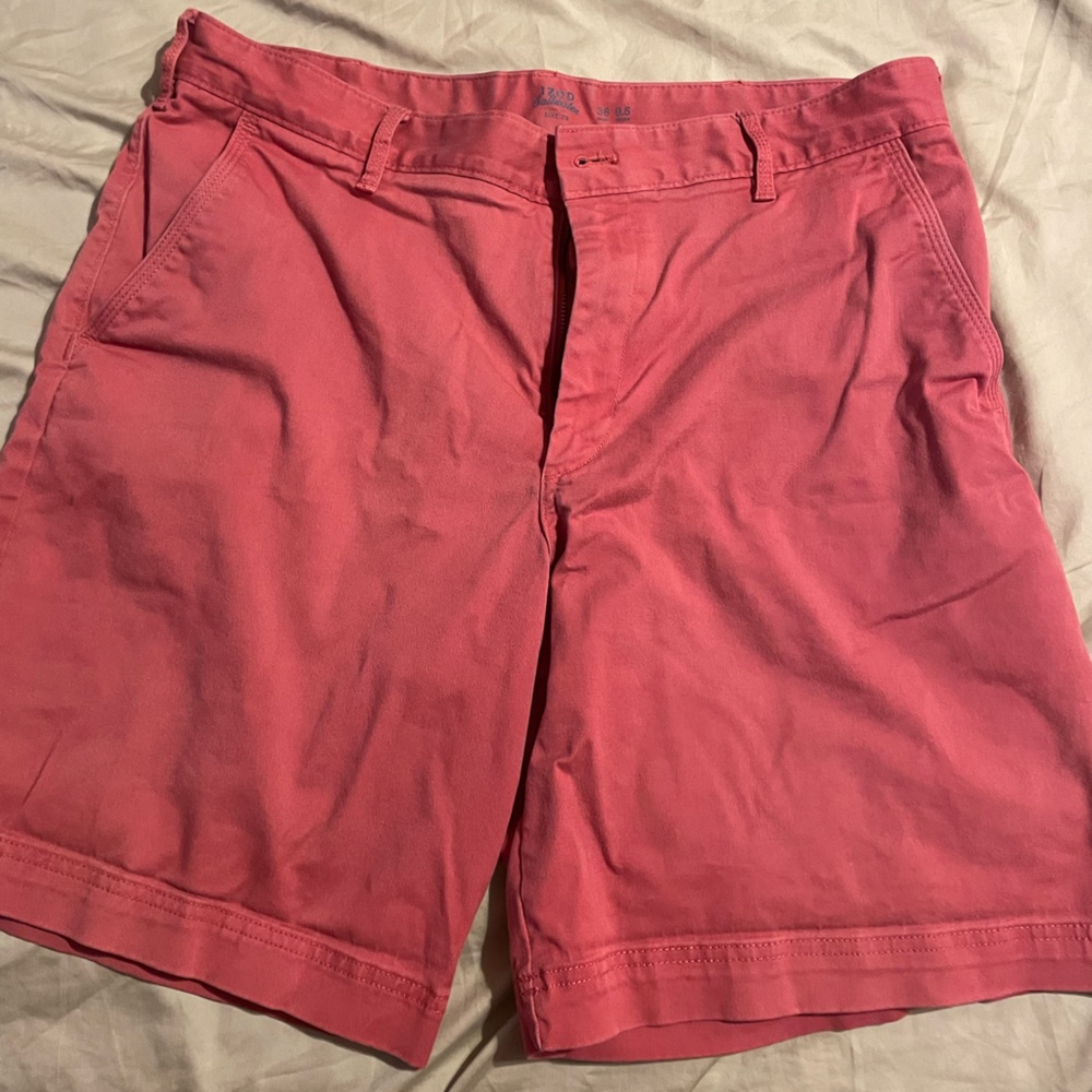 IZOD mens pink/red shorts board casual formal boat beach